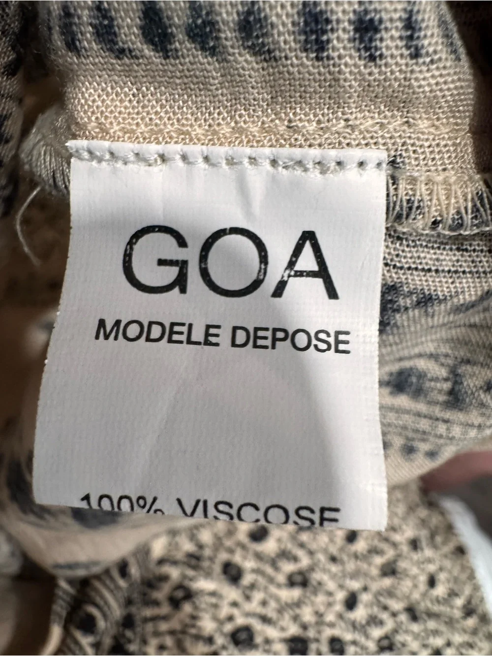 GOA Collection Bohemian Floral Maxi Skirt NWOT Size Small/ Medium